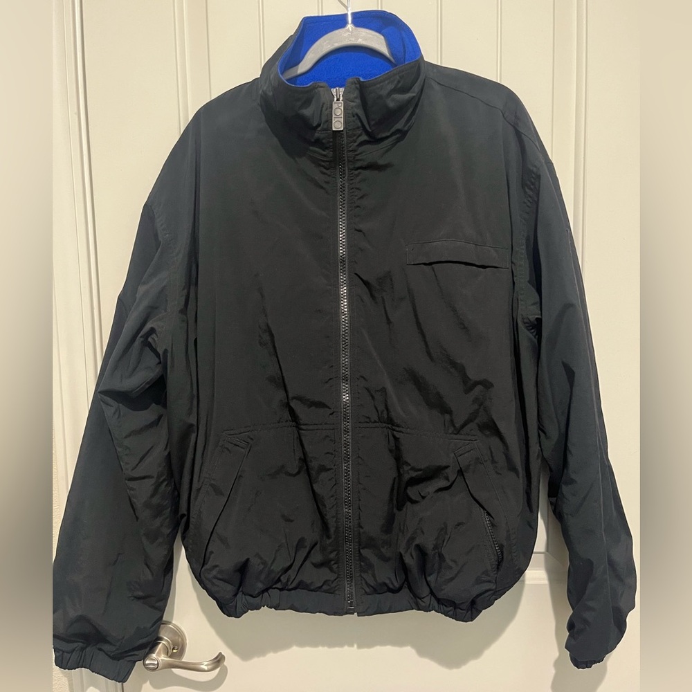 Ralph Lauren Black Windbreaker Jacket